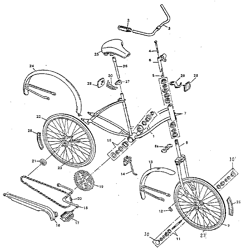 Sears 502451310 unit parts diagram