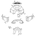 Briggs & Stratton 303777-0015-02 blower housing diagram