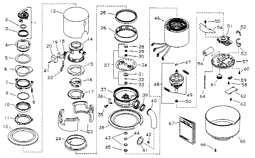 Kenmore 17560720 unit parts diagram