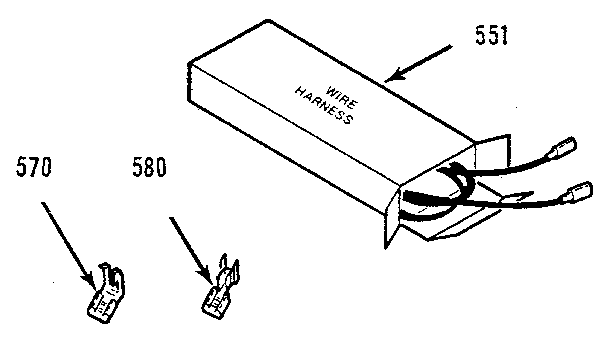 Kenmore 9119249181 wire harnesses and components diagram