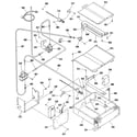 Kenmore 9113678812 broiler and oven burner section diagram