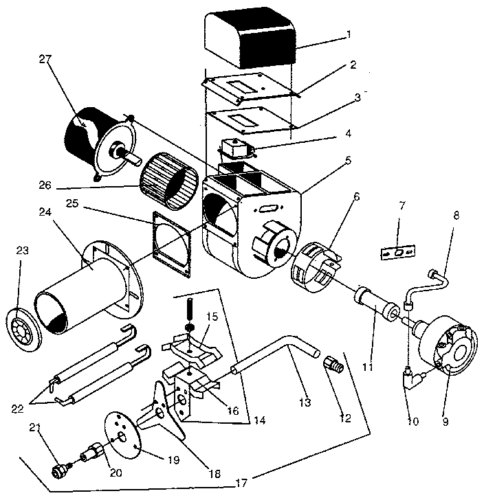 ICP NLOC150CK01 motor diagram