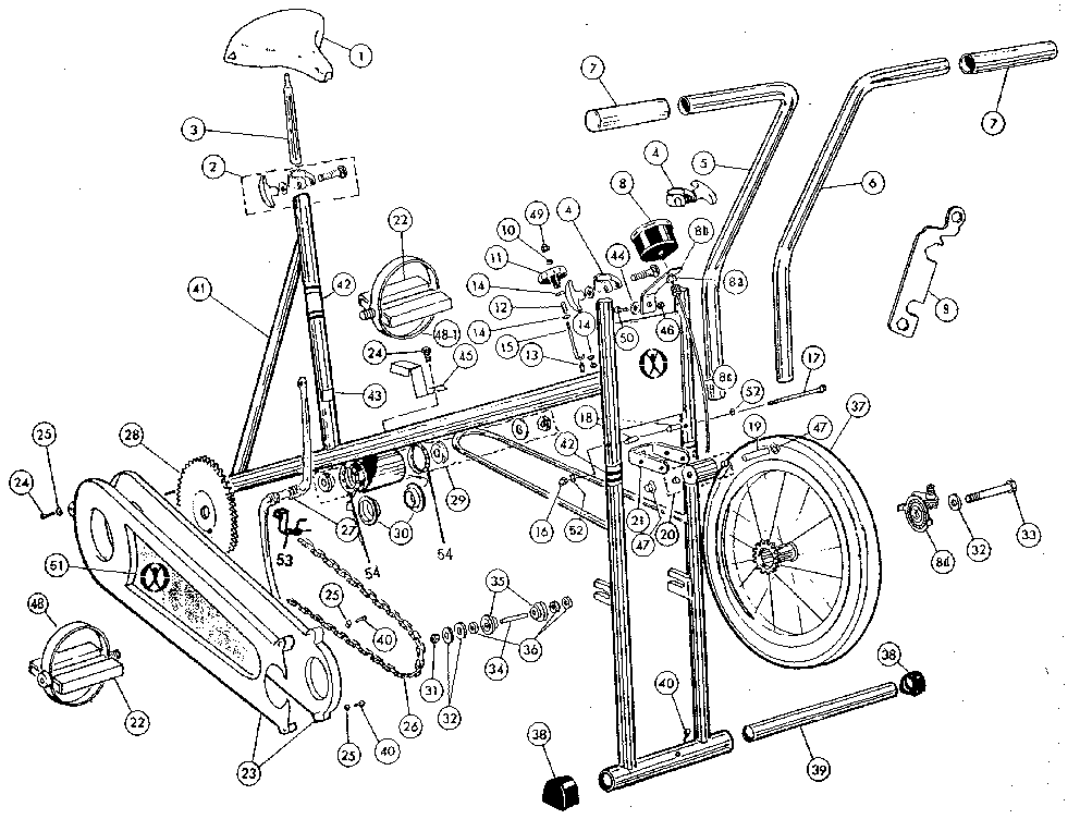Lifestyler 16628623 unit parts diagram