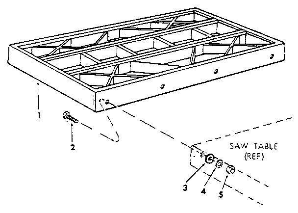 Craftsman 113298760 figure 8 - table extensions diagram