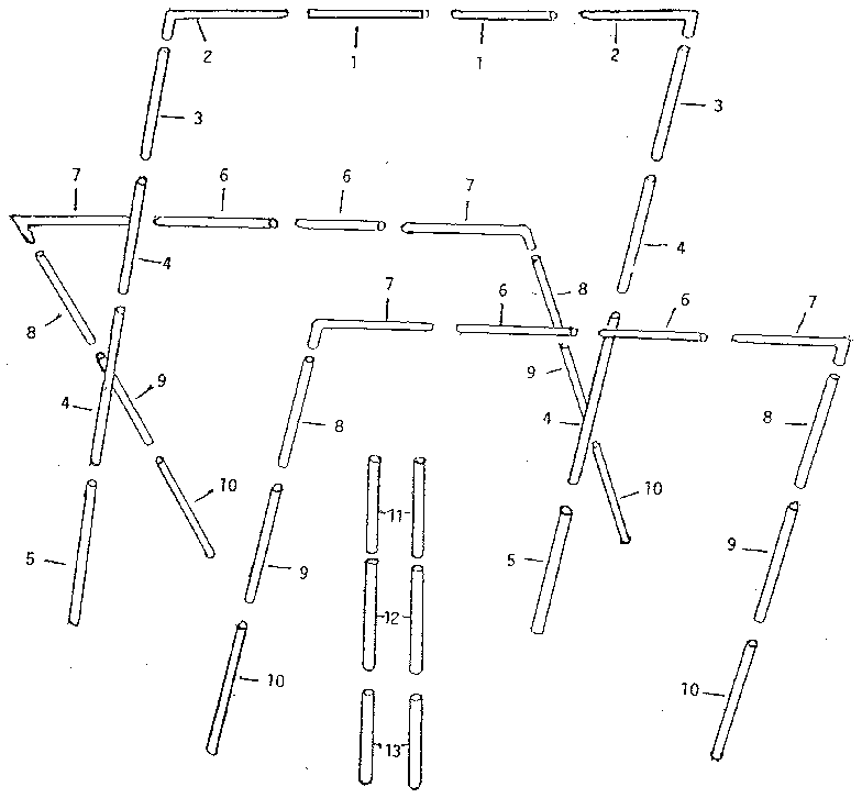 Ero 19400 frame assembly diagram