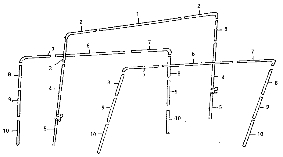 Ero 19510 frame assembly diagram