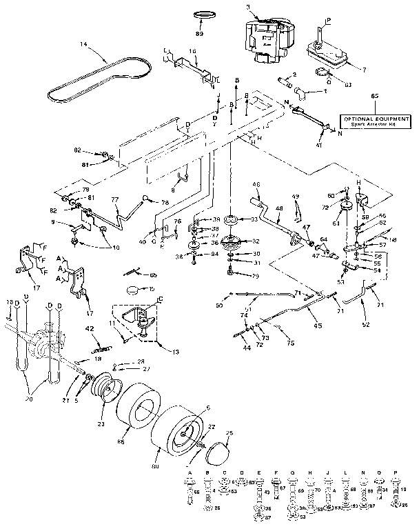 Craftsman 917255550 drive diagram