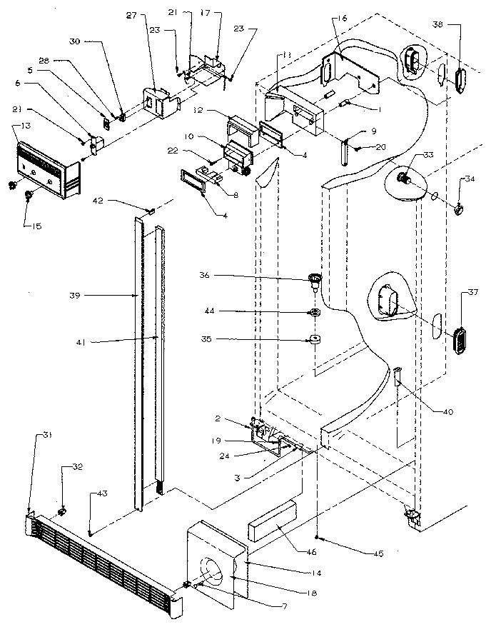 Kenmore 5969500881 control diagram
