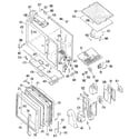 Kenmore 9119871190 microwave module section diagram