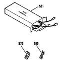 Kenmore 9117340192 wire harnesses and components diagram