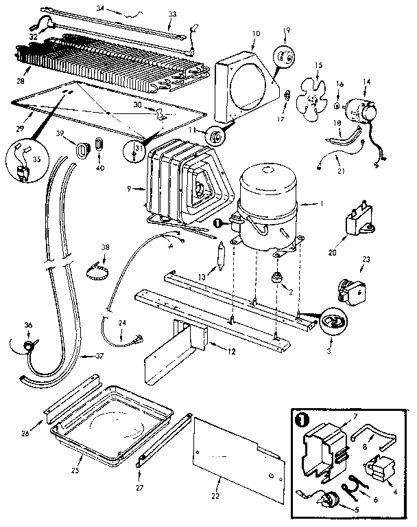 Jenn-Air JRT216B/MAJ73B unit diagram