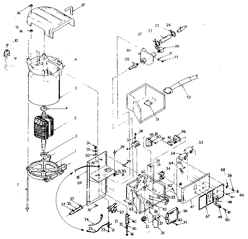 Generac 9010-3 generator & panel diagram