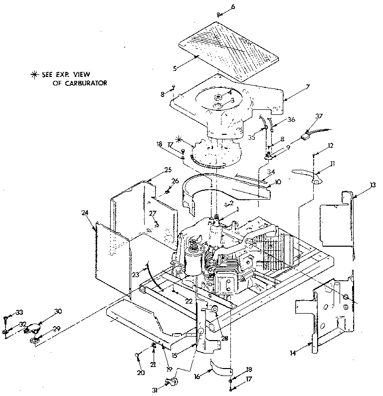 Generac 9011-1 sheet metal diagram