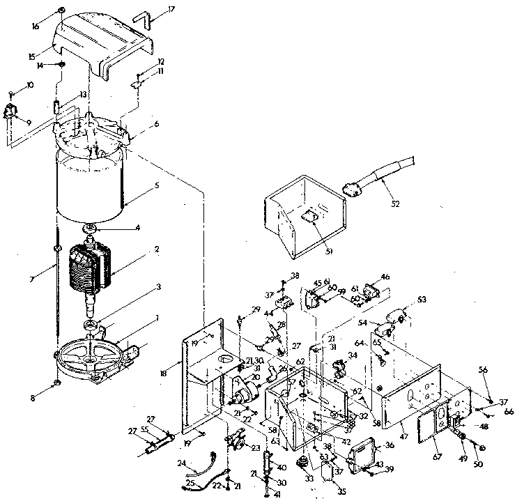 Generac 9011-1 generator & panel diagram