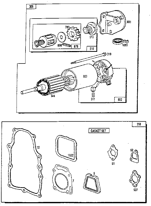 Generac 9011-1 v-twin engine diagram