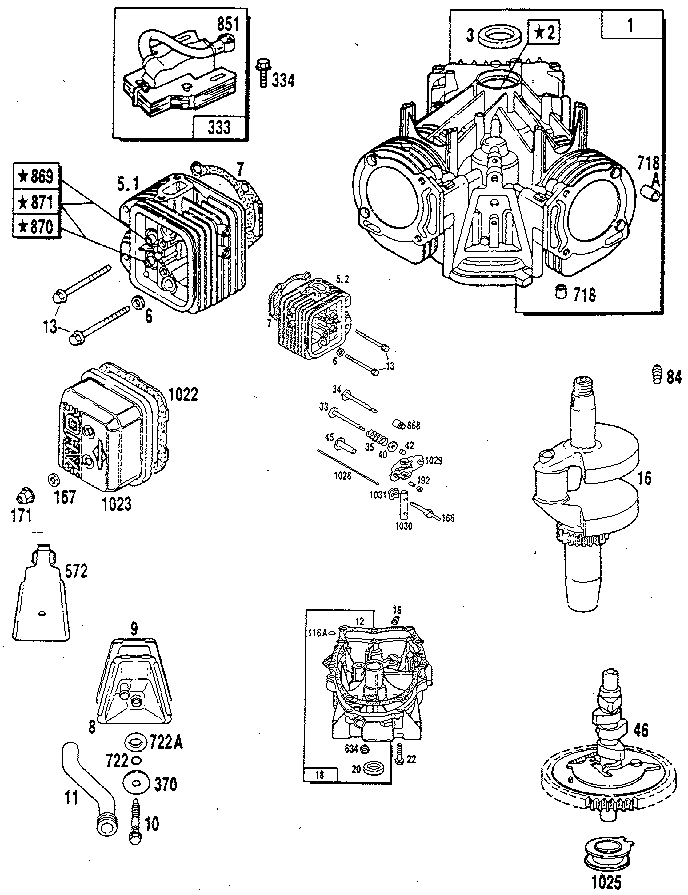 Generac 9010-0 v-twin engine diagram