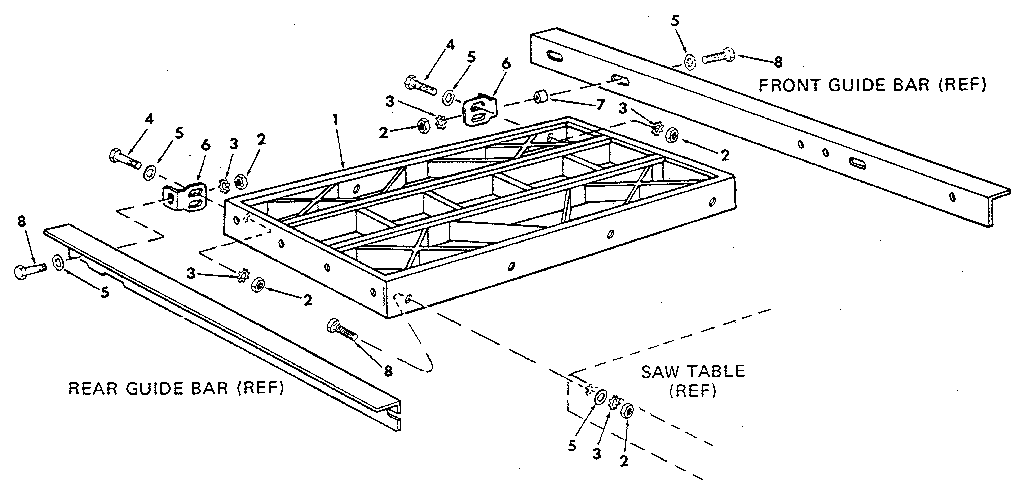 Craftsman 113298841 figure 8 - table extensions diagram