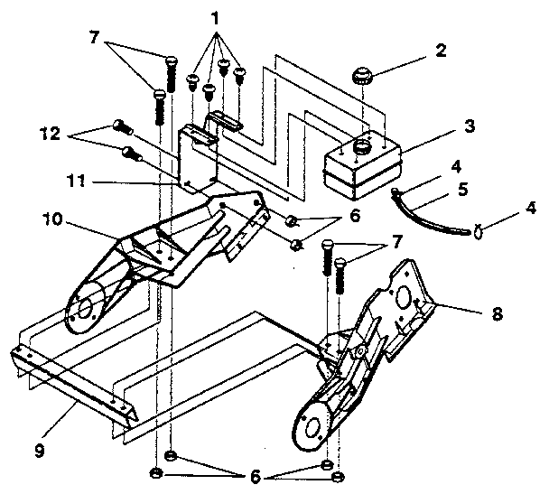 Craftsman 536884231 frame components diagram