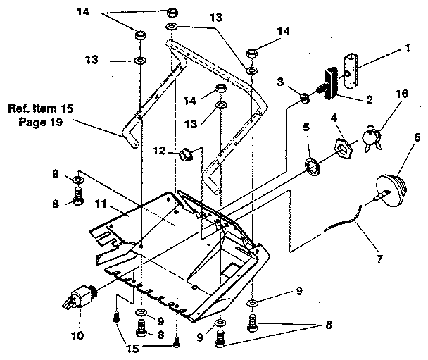 Craftsman 536884231 frame components diagram