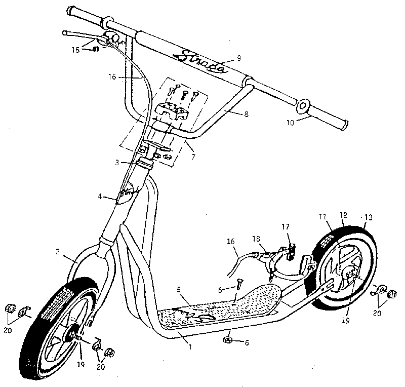 Variflex 50201 unit parts diagram