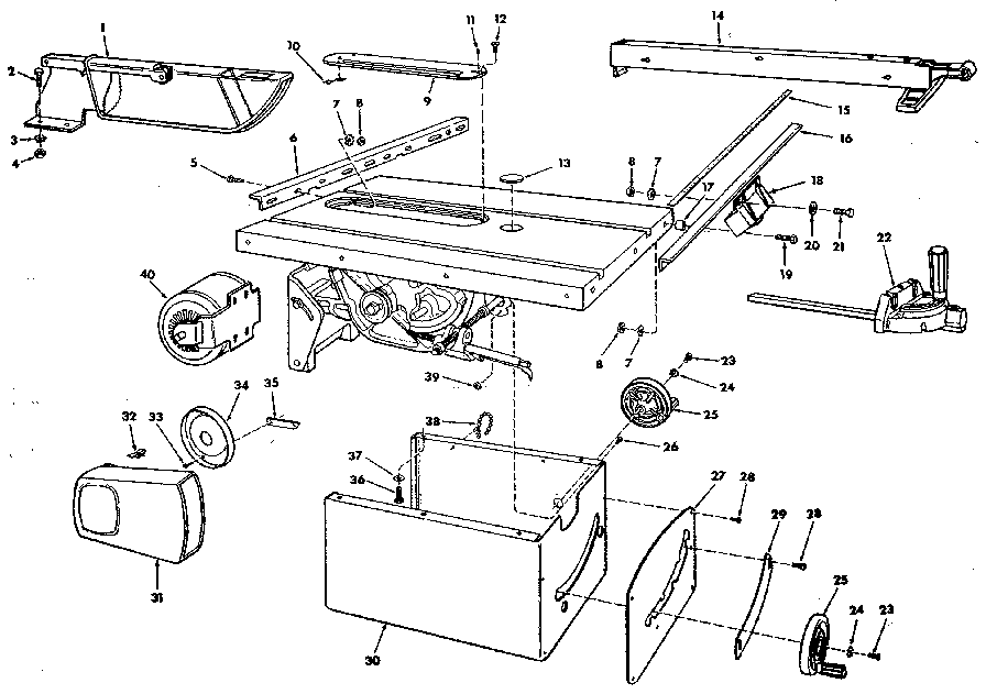 Craftsman 113298751 figure 1 diagram