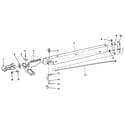 Craftsman 113298751 figure 5 - 62952 rip fence assembly diagram