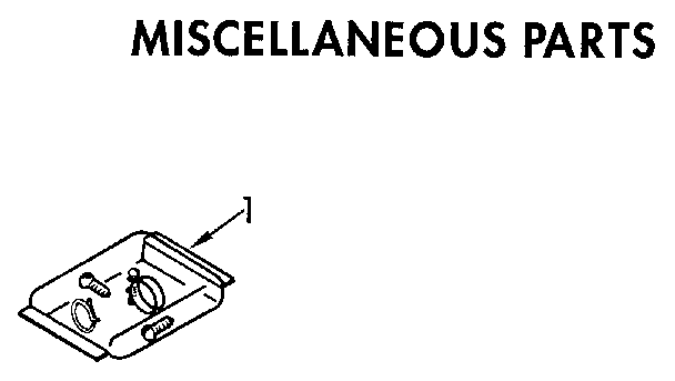 Kenmore 6651665590 miscellaneous parts diagram