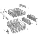 Kenmore 5871558590 rack details diagram