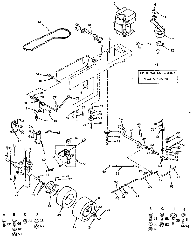 Craftsman 917257360 drive diagram