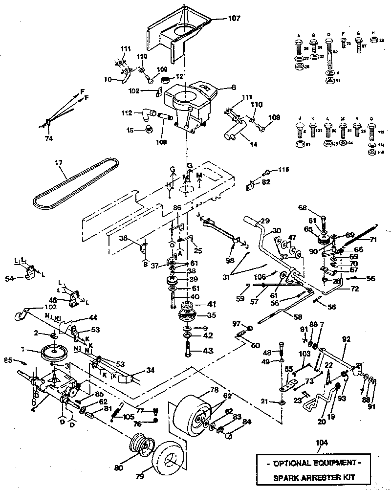 Craftsman 917254451 drive diagram
