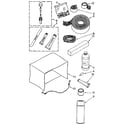Whirlpool AC2104XT1 optional parts (not included) diagram