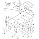 Kenmore 9117389181 broiler/oven burner section diagram
