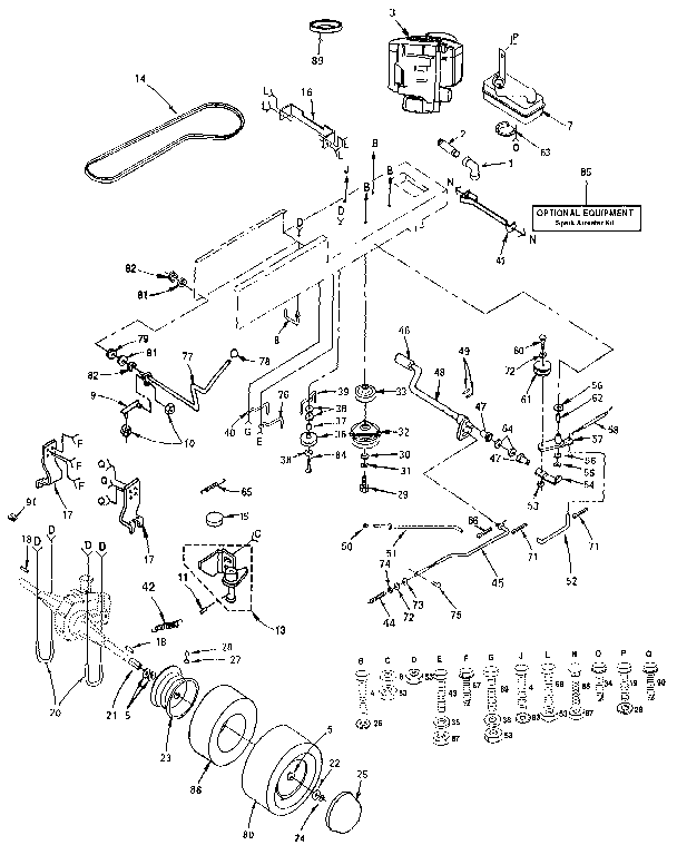 Craftsman 917255551 drive diagram