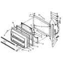 Kenmore 1069610610 freezer door diagram