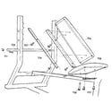 Weider D621 backrest & seat assembly diagram