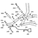 Weider D621 butterfly arm assembly diagram