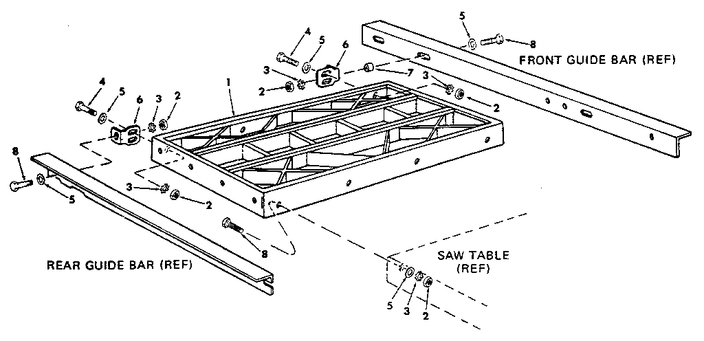 Craftsman 113298842 figure 8 - table extensions diagram