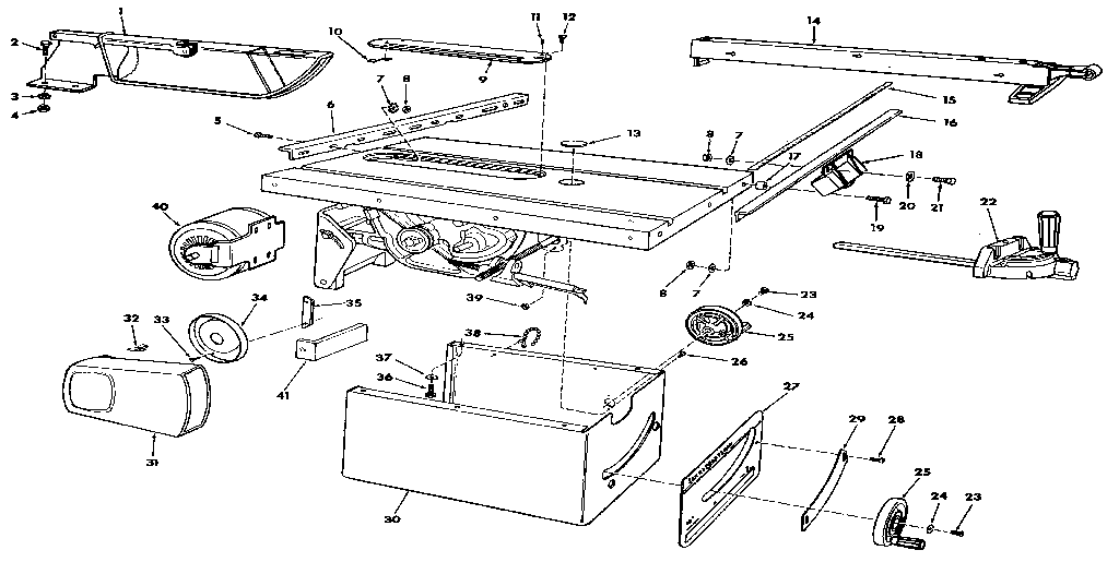 Craftsman 113298761 figure 1 diagram
