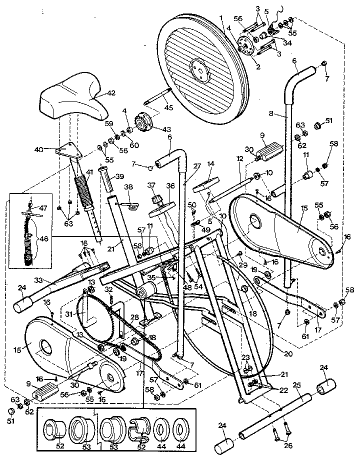 Lifestyler 831287221 unit parts diagram