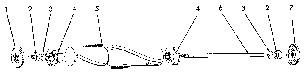 Hoover U4725 agitator diagram