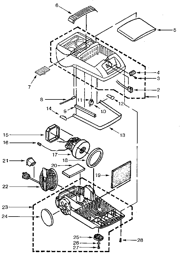 Kenmore 86021740 unit parts diagram