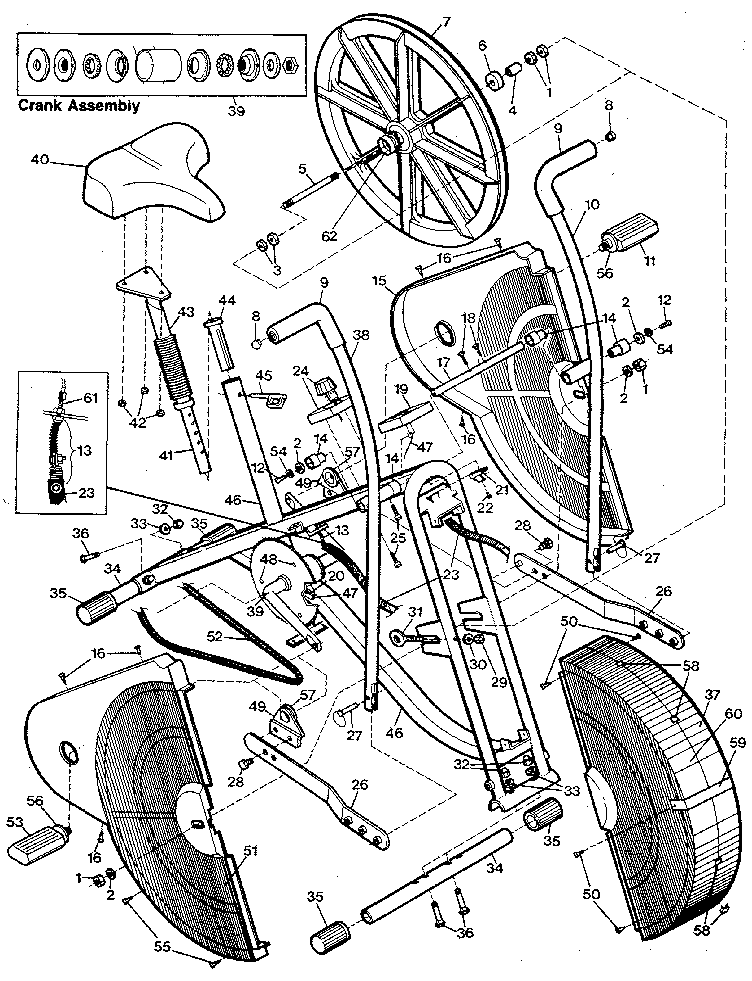 Proform PFAB-1 unit parts diagram
