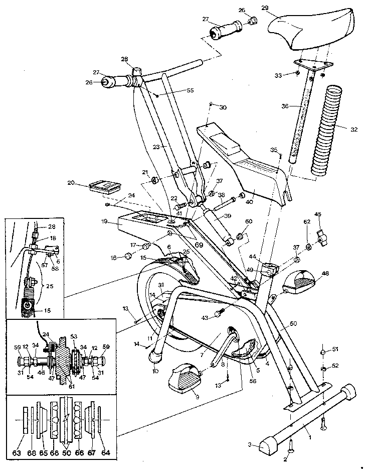 Proform PFC40D-0 unit parts diagram