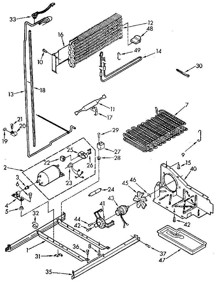 Kenmore 1069610681 unit diagram