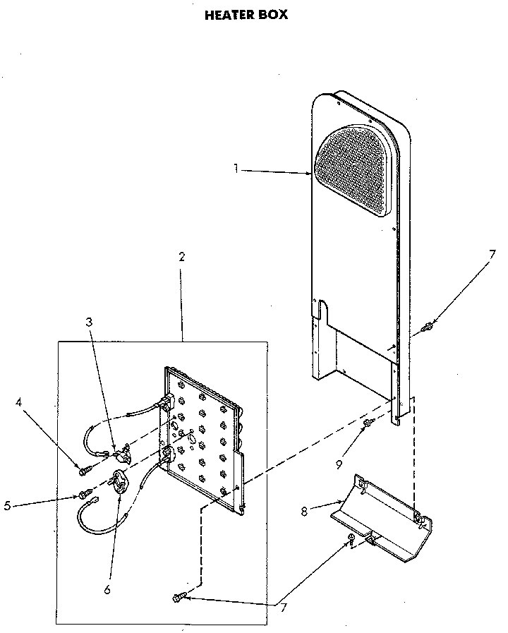 Speed Queen NE6813W43831 heater diagram