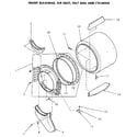 Speed Queen NG4819L53738 front bulkhead diagram