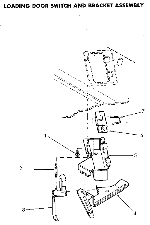 Speed Queen NA8831L33938 door switch diagram