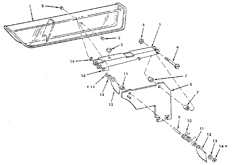 Craftsman 113298060 figure 5 - guard assembly diagram