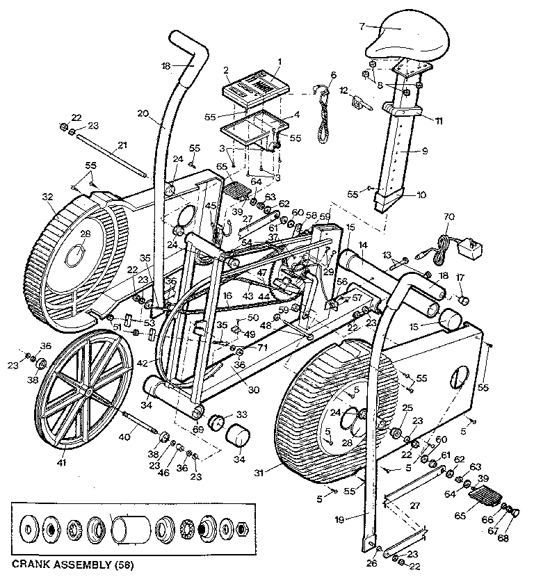 Proform 831287460 unit parts diagram