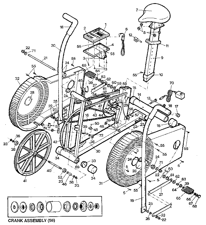 Proform 831287461 unit parts diagram